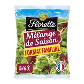 Salade Mélange de Saison FLORETTE - Sachet format familial 320g