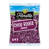 Chou rouge râpé, FLORETTE, sachet 250g