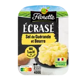 Ecrasé de pomme de terre au beurre, FLORETTE, barquette, 2x200g