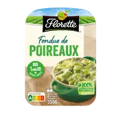 Fondue de poireaux, FLORETTE, barquette 2x175g