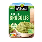 Purée de brocolis, FLORETTE, barquette 2 x 200g