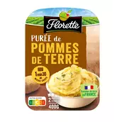 Purée de pomme de terre, FLORETTE, barquette 2 x 200g