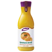 Pur jus réfrigéré mandarine et clémentine pulpé INNOCENT, bouteille de900ml