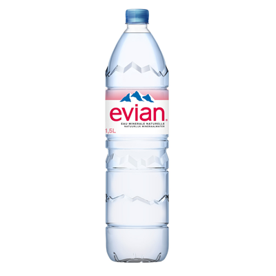 Evian Eau minérale naturelle 1.5 L PK 6