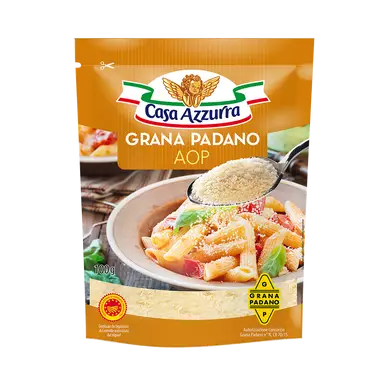Grana Padano râpé AOP au lait cru de vache CASA AZZURRA - 100g