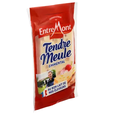 Emmental Tendre Meule ENTREMONT - Paquet de 250g