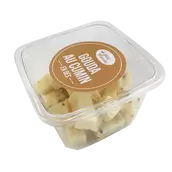 Dés gouda au cumin, au lait pasteurisé, 30,2% de MG, 120g