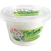 Fromage chèvre l'onctueux nature 14%mg PETIT BILLY 130g