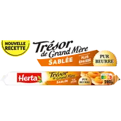 Pâte tarte trésor de grand mère sablée pur beurre HERTA 280g