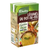 Soupe Secrets de grand mère aux légumes du pot au feu au bouquet garniKNORR,brique de 1 litre