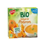 Soupe Velouté de potiron bio LIEBIG 2x30cl