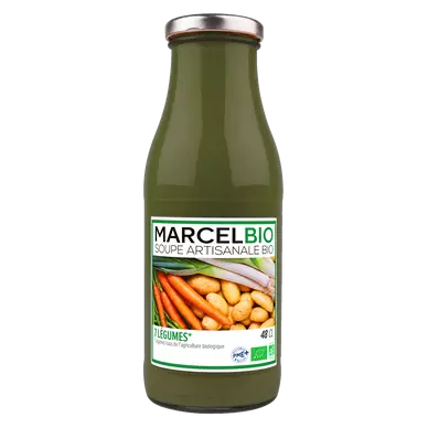 Soupe aux 7 légumes Marcel bio 48cl
