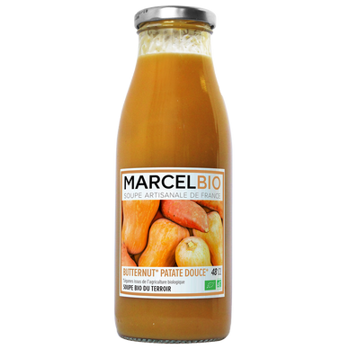 Soupe de légumes Butternut/patate douce Marcel bio 48cl
