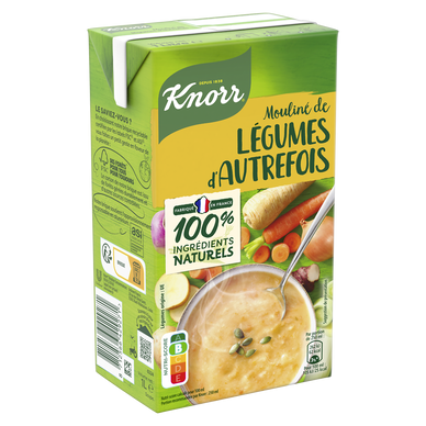 Soupe Mouliné de légumes d'autrefois KNORR, 1l