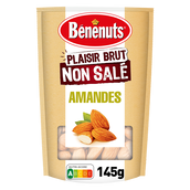 Amandes BENENUTS Plaisir brut - 145g