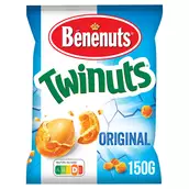 Cacahuètes enrobées BENENUTS TWINUTS Goût salé - 150g