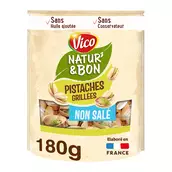 Natur'& bon pistaches grillées non salées VICO 180g
