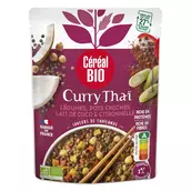 Curry Thai Lentilles Coco repas express CEREAL BIO - 240g