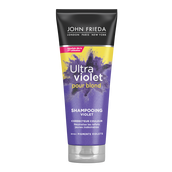 Shampooing ultra violet pour blondes correcteur couleur JOHN FRIEDA, tube de 250ml