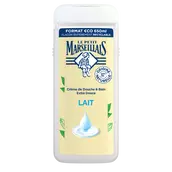 Gel Douche extra doux lait LE PETIT MARSEILLAIS flacon 650ml