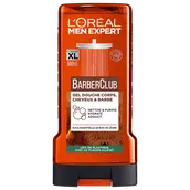 Gel douche barber club visage et corps MEN EXPERT flacon de 300ML