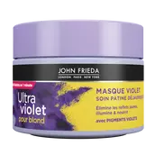 Masque cheveux ultra violet soin platine déjaunisseur JOHN FRIEDA 250ml