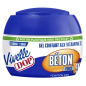 Gel cheveux béton VIVELLE DOP pot 190ml
