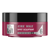 Cire coiffante wax effet sculptant TAFT - 75ml