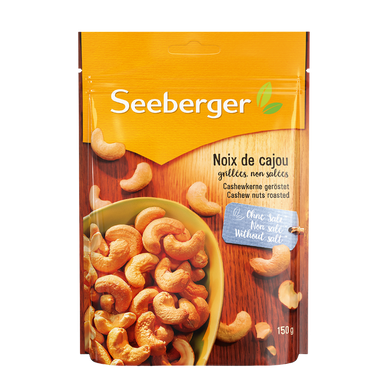 Noix de cajou grillée, , SEEBERGER, sachet 150g