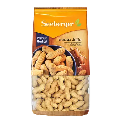Arachide jumbo géante, SEEBERGER, sachet 500g