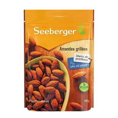 Amande grillée, SEEBERGER, 150g