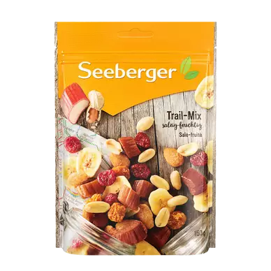 Mélange de Fruits secs et graines Trail Mix SEEBERGER - Sachet 150g
