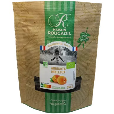 Abricot moelleux, BIO, sachet 250g