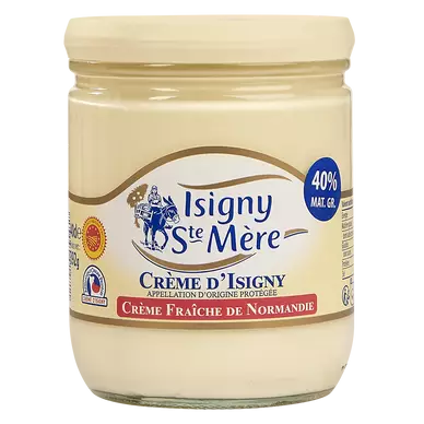 Crème fraîche AOP ISIGNY STE MERE, 40%MG - 40cl