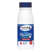 Crème fraîche fleurette 30%MG LE GALL - 25cl