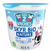 Skyr nature bio LES 2 VACHES 825G