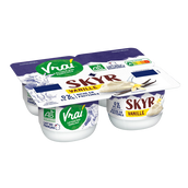 Skyr vanille bio VRAI 4x100g