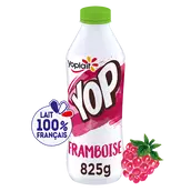 Yaourt à boire aromatisé framboise YOP - 825g