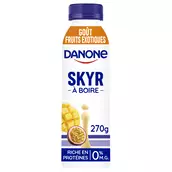 Skyr à boire fruits exotiques 0% mg DANONE - 270g