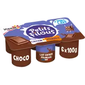Yaourt enfant chocolat PETITS FILOUS - 6x100