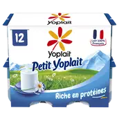 Petit suisse nature 3,8% MG PETIT YOPLAIT - 12x60g