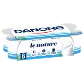 Yaourt nature DANONE - 8x125g