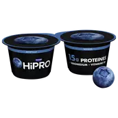 Yaourt myrtille protéiné 0%mg HIPRO - 2x160g