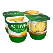 Yaourt aux fruits bifidus ananas ACTIVIA - 4x125g