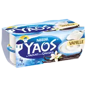 Yaourts à la Grecque Vanille YAOS - 4 pots de 125g