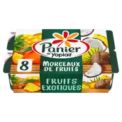 Yaourt aux fruits exotiques PANIER DE YOPLAIT - 8x125g
