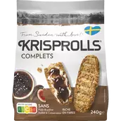 Petits pains suédois complets KRISPROLLS - Paquet de 240g
