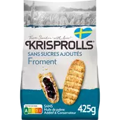 Pains grillés suédois froment s/sucre ajouté KRISPROLLS 425g