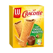 CRACOTTE chocolat noisettes, étui de 216g