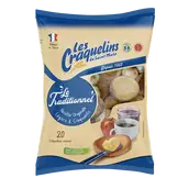 Petits pains soufflés Le Traditionnel CRAQUELINS ST MALO - Paquet de180g